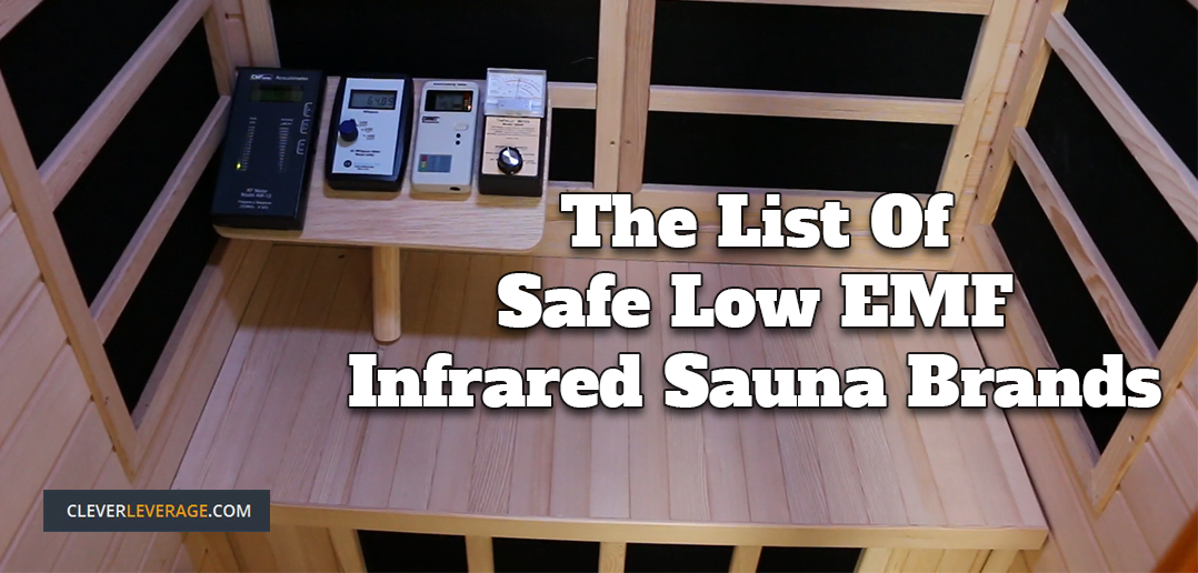 list of good low emf infrared saunas